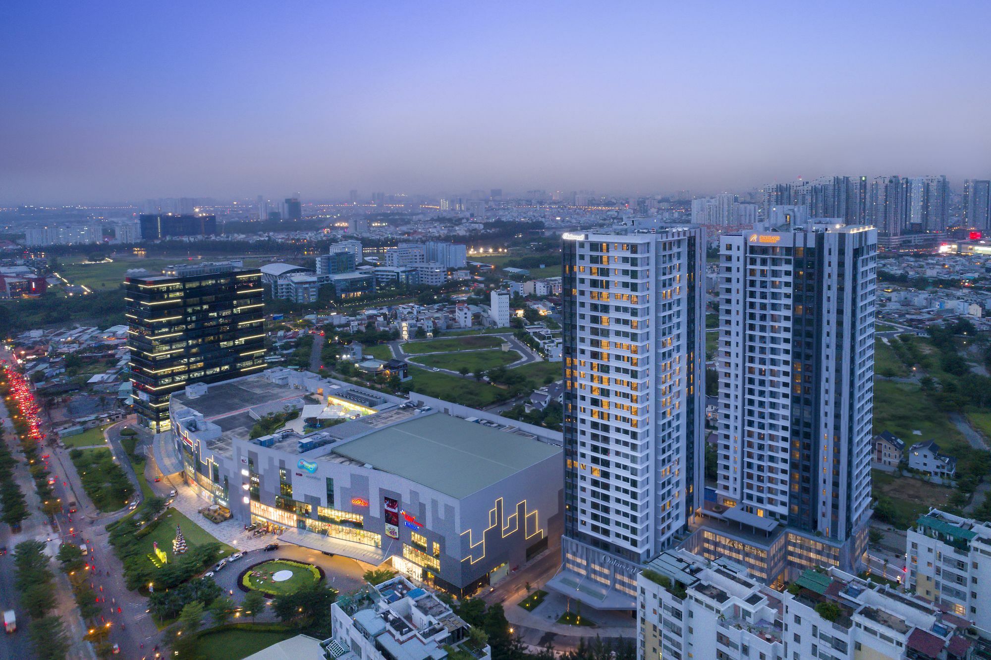 Oakwood Residence Saigon Ho Chi Minh-staden Exteriör bild